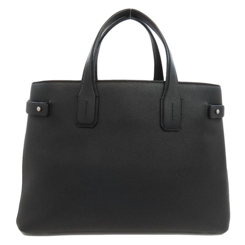 Burberry leather handbag Black